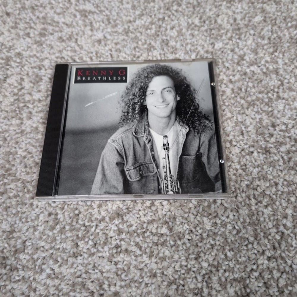 Kenny G Breathless CD Album 1992 Arista Records Jazz Smooth‎ Instrumental
